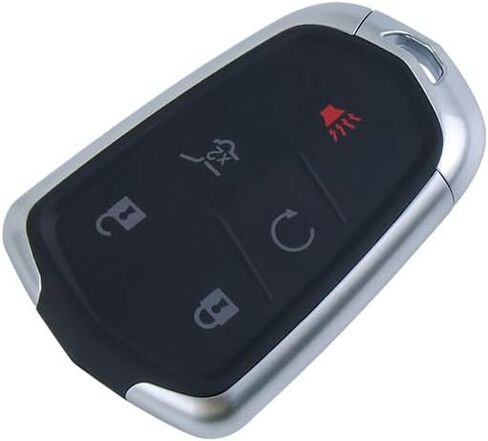Key Fob Keyless Entry Compatible with Cadillac XT4 XT5 XT6 2020-2023 Smart Remote Control FCC ID: HYQ2ES P/N:13522879 5 Button 433MHz in Saudi Arabia