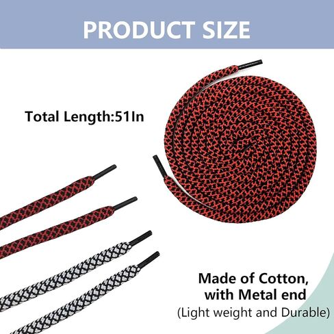BOROLA 2Pcs 51 Inch Cotton Drawstring Cord Replacement Drawstrings for Sweatpants and Shorts, Universal Drawstring Hoodies, Premium Hoodie String Replacement, with Easy Metal Threader.(Orange+Green) in Saudi Arabia