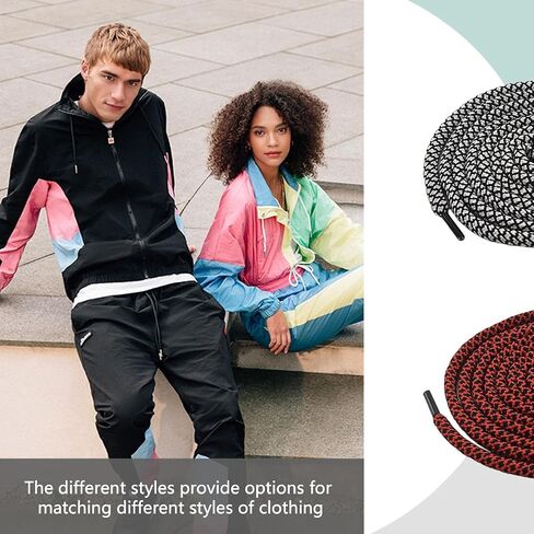 BOROLA 2Pcs 51 Inch Cotton Drawstring Cord Replacement Drawstrings for Sweatpants and Shorts, Universal Drawstring Hoodies, Premium Hoodie String Replacement, with Easy Metal Threader.(Orange+Green) in Saudi Arabia
