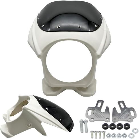 Guard Fairings Guard 7 "تعديل تغطية المصباح الأمامي ل CB400 CB1300 ل VTEC 1-2-3-4 الأمامية الأمامية أقواس التثبيت الطرب in Kuwait