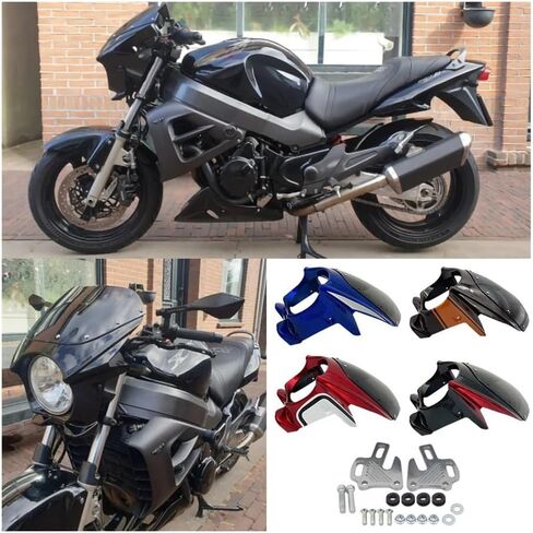 Guard Fairings Guard 7 "تعديل تغطية المصباح الأمامي ل CB400 CB1300 ل VTEC 1-2-3-4 الأمامية الأمامية أقواس التثبيت الطرب in Kuwait