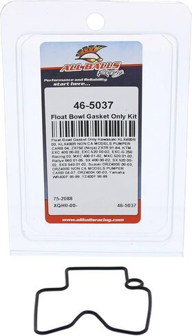 جميع كرات السباق العائم حشية وعاء فقط مجموعة 46-5037 متوافقة مع/استبدال KTM EXC 400 2000-2002 ، EXC 520 2000-2002 ، EXC-G 250 RACING 2002 ، MXC 400 2001-2002 ، MXC 520 2001-2002 in Saudi Arabia