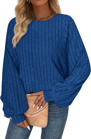 Prettygarden Womens Batwing Long Sleeve Derts Fall Flash in Saudi Arabia