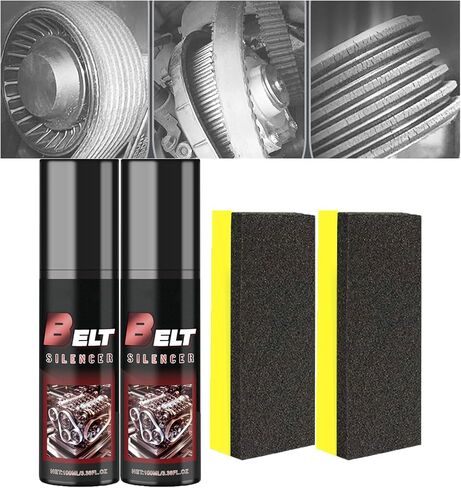 Xirujnfd 3.38fl.oz (100 مل) رذاذ الحزام أو السيارات ، والأحزمة التوقيت المضاد للانزلاق طويل الأمد ، ويسترجع قبضة ويمتد عمر الحزام ، وتزييت ضوضاء صلصة الحزام السريع (مجموعة واحدة) in Kuwait