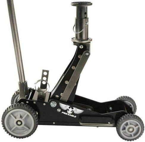 Pro Eagle Pe-Orj3b4x 3 Ton Aluminium Floor Jack Big Wheel Kratos (Black) in Kuwait