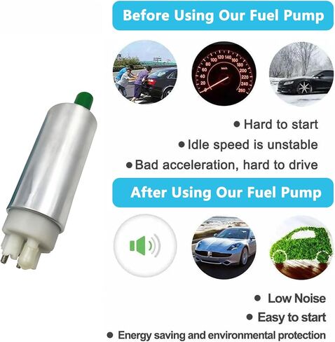 Yezoatuo Fuel Pump for BMW 518i 520i 525i 840i 840Ci 850i 850Ci 850CSi E31 M5 1989-1999 16141180318 0580453021 0580314071 in Saudi Arabia
