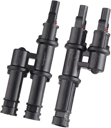 لوحة Solar Y Branch Connector 2 إلى 1 موصلات للألواح الشمسية موازية مقرنة تجمع IP68 مقاومة للماء 70A 1500V (1pairs MMF+FFM) in Saudi Arabia