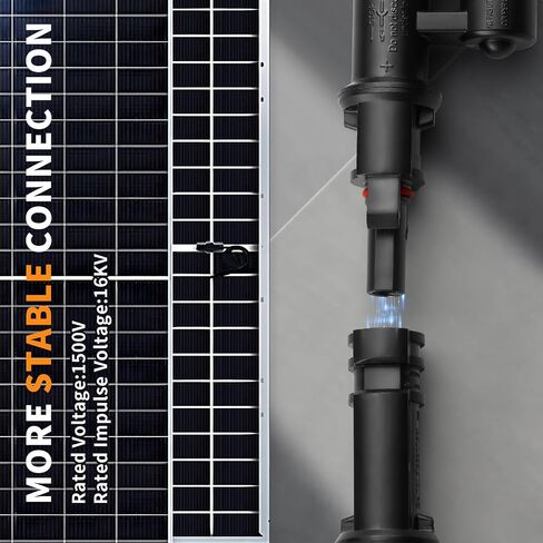 لوحة Solar Y Branch Connector 2 إلى 1 موصلات للألواح الشمسية موازية مقرنة تجمع IP68 مقاومة للماء 70A 1500V (1pairs MMF+FFM) in Saudi Arabia