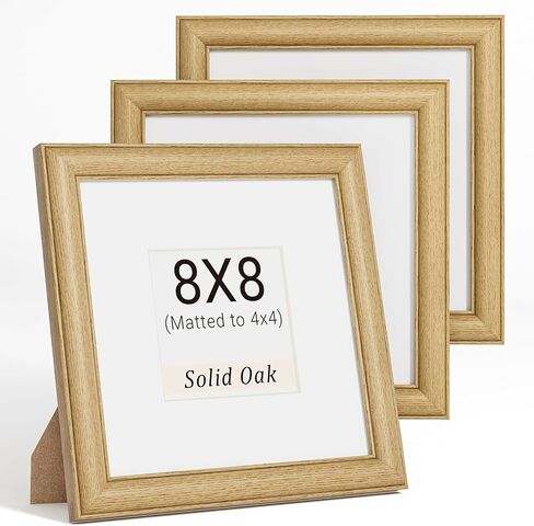 الجوز الطبيعي 9x12 إطارات الصورة حصيرة إلى 6x8 عرض الصورة ، إطار الصور الخشبية المصنوع يدويًا ، إطار خشبي 9x12 مع التخرج الزجاجي ، صور الزفاف على الطاولة وديكور الجدار in Kuwait