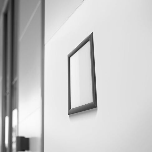 Snap Frames 18 x 24, Aluminum Frame, Wall Mount, 1" Profile, Anodized Silver Finish, Great for Posters, Photos, Signage, Stylish Look for Offices, Retail, or Homes - Pack of 1 in Saudi Arabia