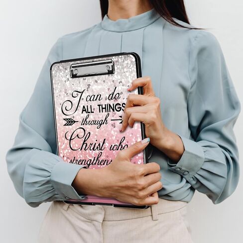 Clipboard with Storage, Open Nursing Clipboards Foldable Storage, Heavy Duty Clipboards with Low Profile Clip, Coaches clipboards for Work, Office School Supplies, Purple Butterfly in Saudi Arabia