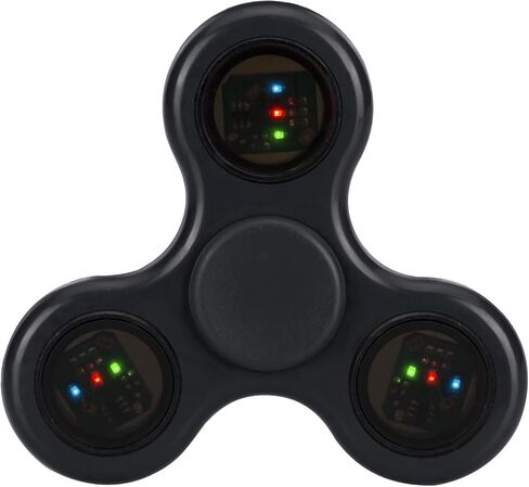 Antsy Labs Fidget Spinner, LED Series, Sensory Fidget Toys for Kids & Adults, Designed for Anxiety and Stress Relief, Party Favors, Birthday Goody Bag, or Stocking Stuffers, Pocket Sized, White in Saudi Arabia