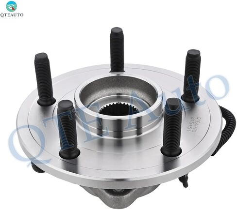 PM Auto Set of 4 Front Drilled Slotted Disc Brake Rotors-Wheel Hub Bearing Assembly For 2012-2018 Ram 1500 in Saudi Arabia
