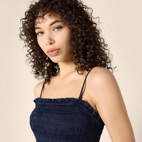 Amazon Essentials Women's Cotton Cotton Sateen Sateen Stateen Midi فستان in Kuwait