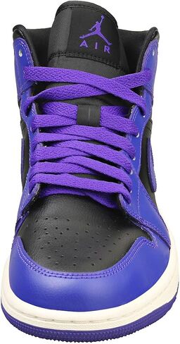Nike Air Jordan 1 Mid Womens Shoes Size 12, Color: Action Grape/Sky J Light Purple-Purple in Kuwait