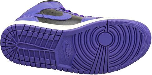 Nike Air Jordan 1 Mid Womens Shoes Size 12, Color: Action Grape/Sky J Light Purple-Purple in Kuwait
