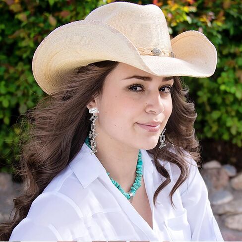 Western Cowgirl HOWDY Letters Glitter Drop Dangle Earrings for Women Acrylic Rodeo Disco Cowboy Hat Earrings Country Concert Party Outfits Jewelry in Kuwait