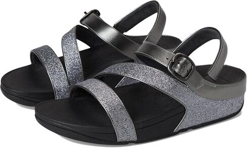 FitFlop Women's Skinny Ii Glitterdust Z-Strap Sandals Wedge in Kuwait