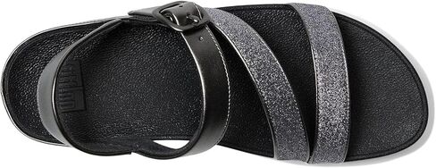 FitFlop Women's Skinny Ii Glitterdust Z-Strap Sandals Wedge in Kuwait