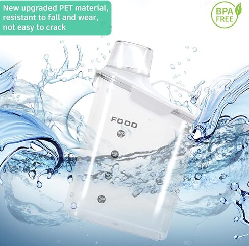 حاوية تخزين طعام الكلاب من 3-5 رطل ، حاوية تخزين الطعام للحيوانات الأليفة المحمولة مع صنبور سكب محكمة الإغلاق وكوب قياس كثيف للكلاب والقطط والطيور (الأزرق) in Kuwait