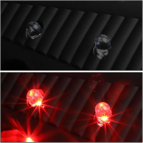 Auto Dynasty ﻿2Pcs Full LED Rear Tail Lights Brake Lamps Compatible with Dodge Ram 1500 2500 3500 09-17, Driver and Passenger Side, Chrome Housing Clear Lens in Saudi Arabia