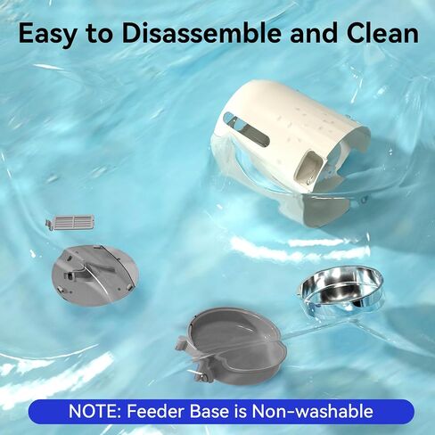 Smart Automatic Cat Feeders,Black in Kuwait