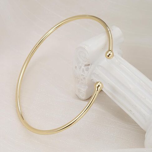 yvvlee 4pcs Gold Silver Arm Cuff Jewelry for Women Arm Arm Cuff Band Band Armlet Armlet Amplable Mintrible Coil Coil Comber in Saudi Arabia