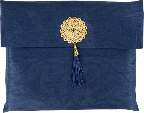 Modefa Islamic Prayer Mat Gift Set - Thin Travel Janamaz Sajadah in Taffeta Gift Bag with Tasbih Prayer Beads - Chenille Turkish Praying Carpet - Ramadan & Eid Gift Set (Black) in Saudi Arabia