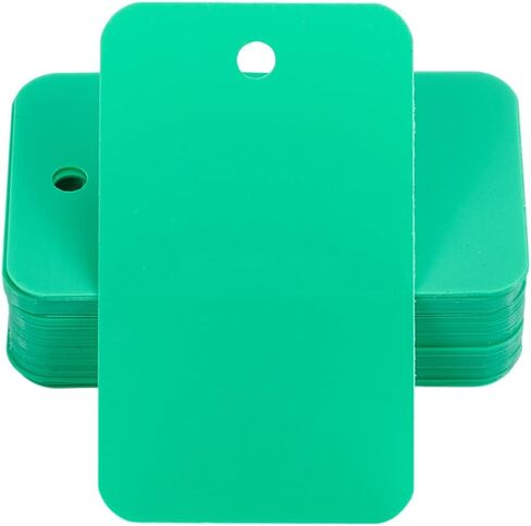 200pcs علامات شحن عازلة للماء العلامات البلاستيكية القابلة للكتابة 3x5cm ثقب العيينة الأبيض علامة تعليق علامة تخزين فارغة العلامات العلامات لتحديد العلامات العلامات على مفاتيح أمتعة الهدايا in Kuwait