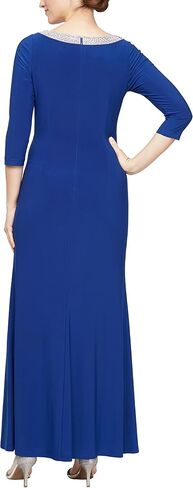 Alex Evenings Women's Dress with Keyhole Cutout (Petite and Regular) in Saudi Arabia