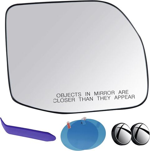 EAP Passenger Side Mirror Glass Compatible with Ford Maverick 2022-2025, Heated, NZ6Z17K707A FO1325210 in Saudi Arabia