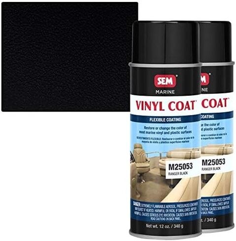 SEM M25053, Ranger Black, Marine Vinyl Paint (2) in Saudi Arabia
