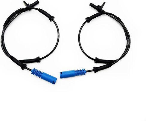 2Pcs Front Left and Right ABS Wheel Speed Sensor Compatible with BMW 06-07 525xi 09-10 528i xDrive 08 528xi 06-07 530xi 09-10 535i xDrive 08 535xi L6 3.0L Replaces 34526767578 34526771700 in Saudi Arabia