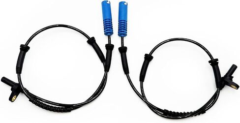 2Pcs Front Left and Right ABS Wheel Speed Sensor Compatible with BMW 06-07 525xi 09-10 528i xDrive 08 528xi 06-07 530xi 09-10 535i xDrive 08 535xi L6 3.0L Replaces 34526767578 34526771700 in Saudi Arabia