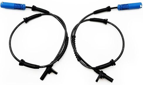 2Pcs Front Left and Right ABS Wheel Speed Sensor Compatible with BMW 06-07 525xi 09-10 528i xDrive 08 528xi 06-07 530xi 09-10 535i xDrive 08 535xi L6 3.0L Replaces 34526767578 34526771700 in Saudi Arabia