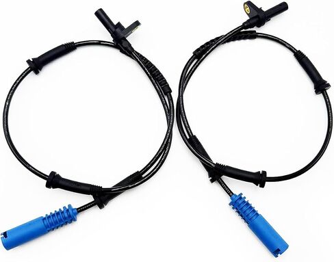 2Pcs Front Left and Right ABS Wheel Speed Sensor Compatible with BMW 06-07 525xi 09-10 528i xDrive 08 528xi 06-07 530xi 09-10 535i xDrive 08 535xi L6 3.0L Replaces 34526767578 34526771700 in Saudi Arabia