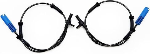 2Pcs Front Left and Right ABS Wheel Speed Sensor Compatible with BMW 06-07 525xi 09-10 528i xDrive 08 528xi 06-07 530xi 09-10 535i xDrive 08 535xi L6 3.0L Replaces 34526767578 34526771700 in Saudi Arabia