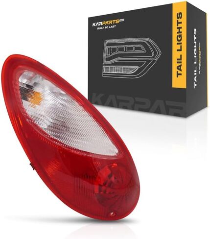KarParts360 For Chrysler PT Cruiser Tail Light Assembly 2006 07 08 09 2010 Driver Side w/Bulbs Replaces CH2818108 in Saudi Arabia