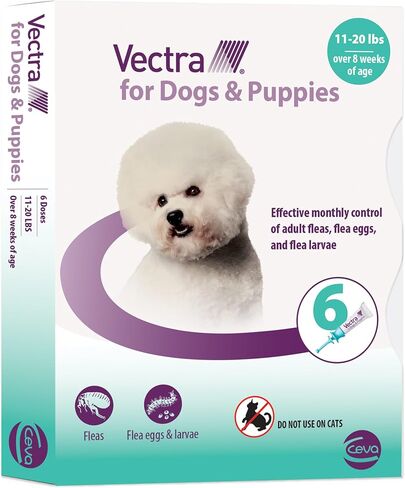 Vectra® للكلاب والجرى علاج البراغيث والوقاية من الكلاب الصغيرة (11-20 رطلا) in Kuwait