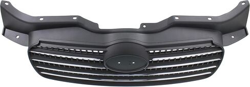 Garage-Pro Grille Assembly Compatible with 2006-2011 Hyundai Accent Chrome Shell with Painted Black Insert in Saudi Arabia