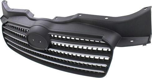 Garage-Pro Grille Assembly Compatible with 2006-2011 Hyundai Accent Chrome Shell with Painted Black Insert in Saudi Arabia