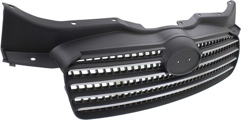 Garage-Pro Grille Assembly Compatible with 2006-2011 Hyundai Accent Chrome Shell with Painted Black Insert in Saudi Arabia