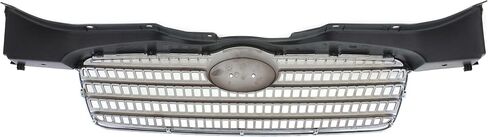 Garage-Pro Grille Assembly Compatible with 2006-2011 Hyundai Accent Chrome Shell with Painted Black Insert in Saudi Arabia