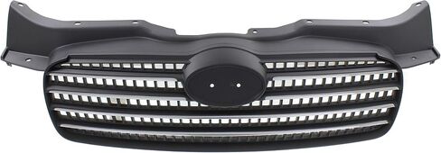Garage-Pro Grille Assembly Compatible with 2006-2011 Hyundai Accent Chrome Shell with Painted Black Insert in Saudi Arabia