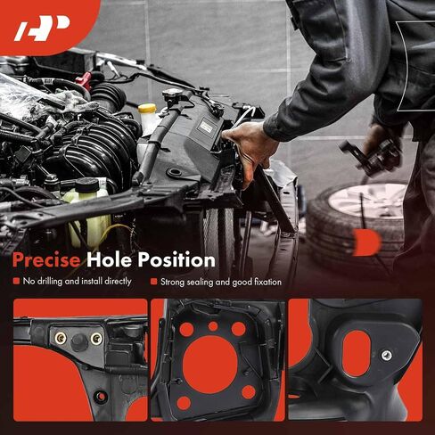 A-Premium Radiator Core Support Assembly Compatible with Audi A4, A4 Quattro, 2002 2003 2004 2005, Radiator Support Bracket Panel, Replace# 8E0805594 in Saudi Arabia