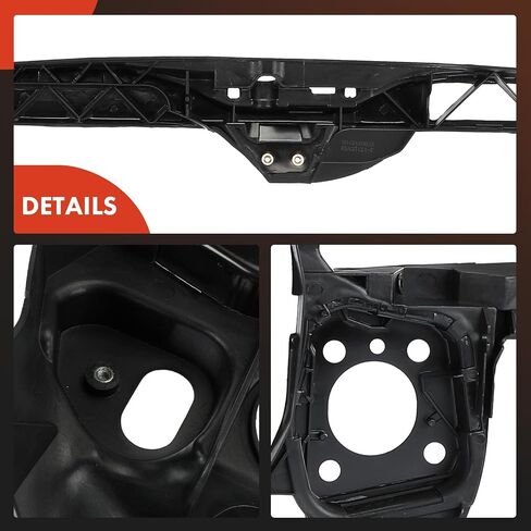 A-Premium Radiator Core Support Assembly Compatible with Audi A4, A4 Quattro, 2002 2003 2004 2005, Radiator Support Bracket Panel, Replace# 8E0805594 in Saudi Arabia