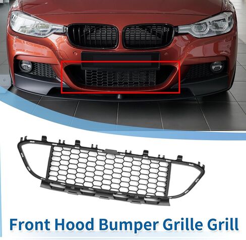X Autohaux No.51118068124 Grille Grille Grille Grille Grille Lower Lower For BMW 320i 2013-2018 in Saudi Arabia