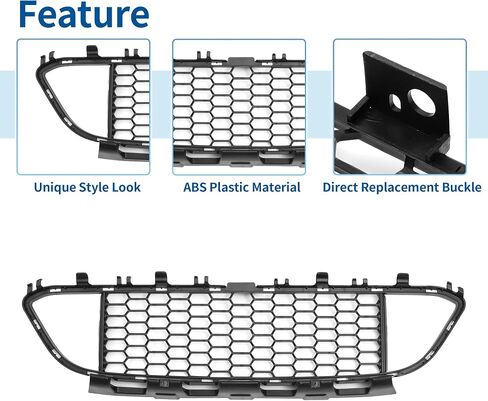 X Autohaux No.51118068124 Grille Grille Grille Grille Grille Lower Lower For BMW 320i 2013-2018 in Saudi Arabia