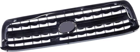 Front Grille Grill Assembly Compatible With Toyota Tundra 2000 2001 2002 Pickup Truck 531000C020 TO1200223 Chrome Shell With Black Insert in Kuwait