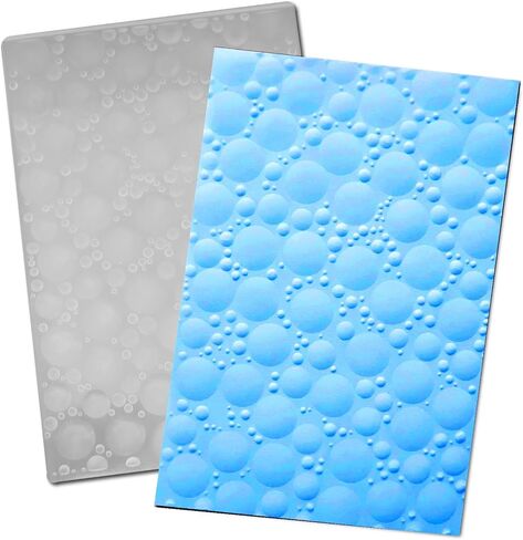 Arbuya 3D Brick Wall Texture Embossing Folder for Card Making, Scrapbooking & Paper Crafts - Reusable DIY Wall Background Pattern for Clay Decoration-5x7 inches in Saudi Arabia